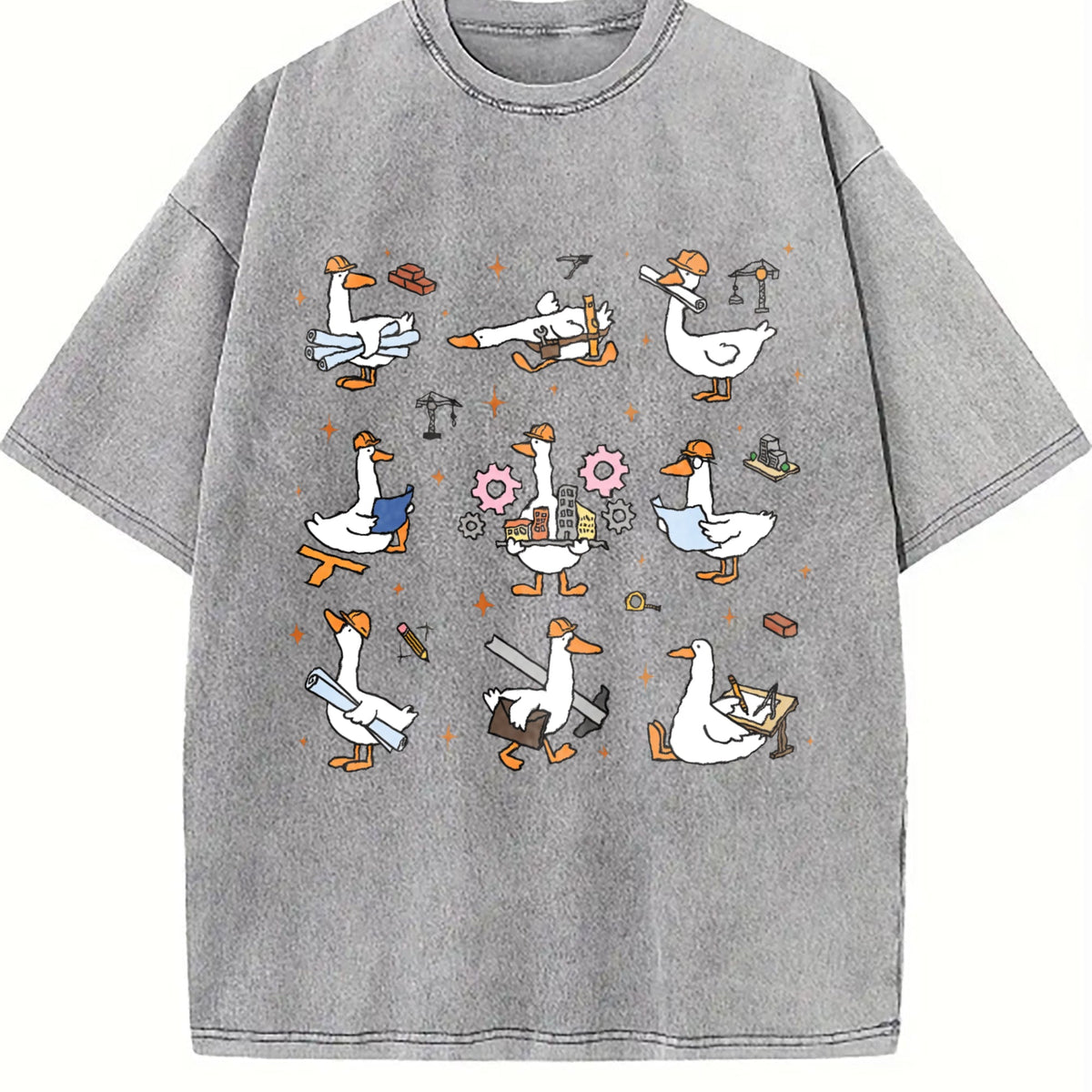 Silly Goose Architect Vintage Washed T-Shirt product image 4