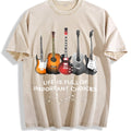 Music Note & Guitar Lyric - For Musicians Vintage Washed product image 1
