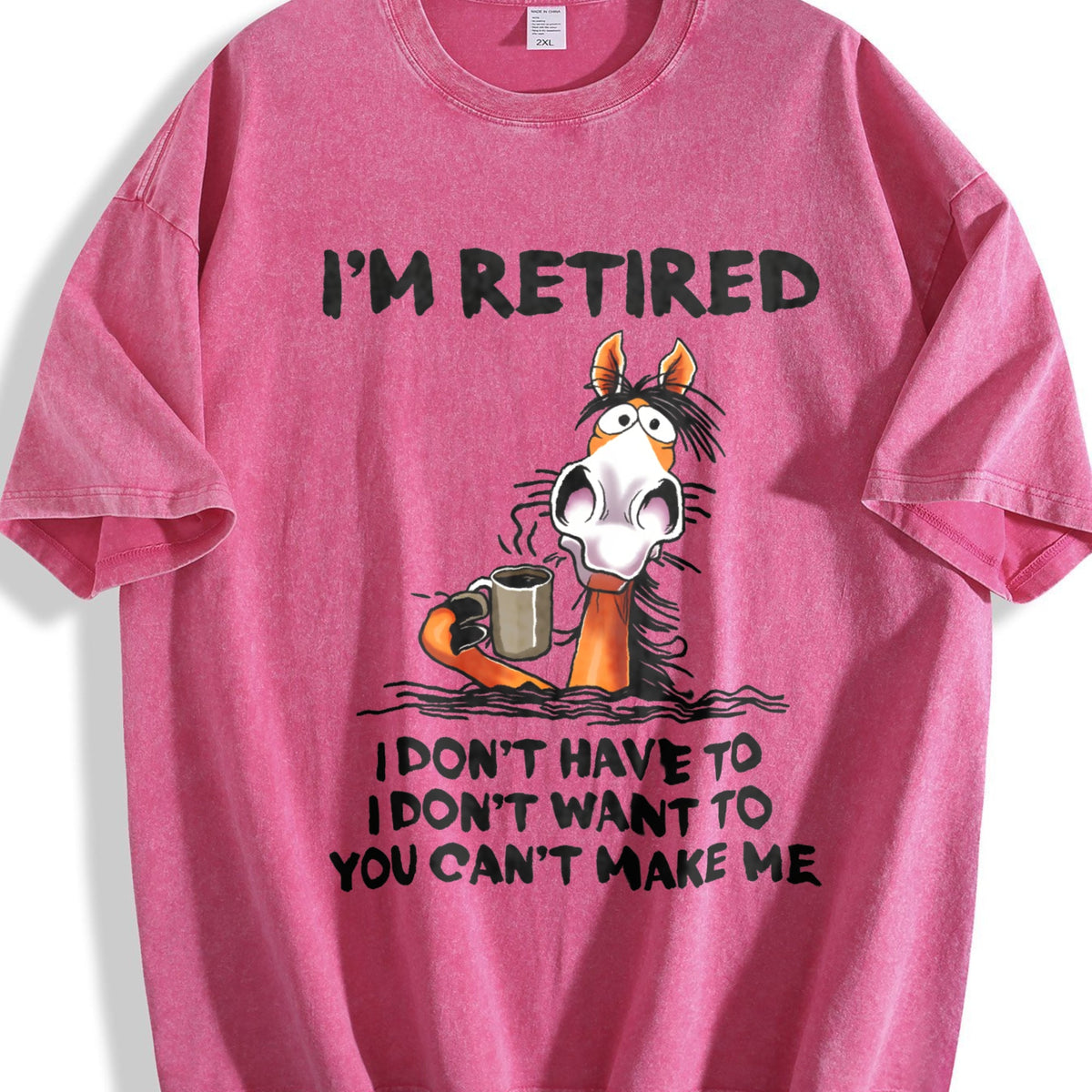 Ladies' Summer With Cartoon Coffee Donkey Retired Vintage product image 7