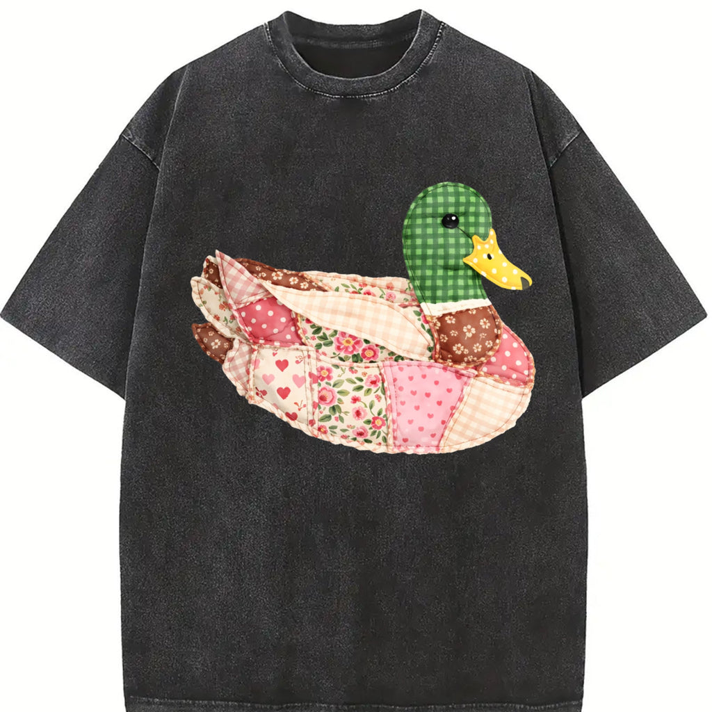 Mallard Duck Vintage Washed T-Shirt product image 2