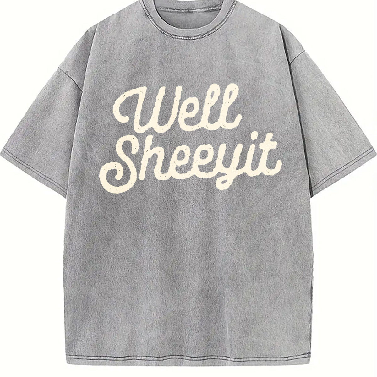 Well Sheeyit Vintage Washed T-Shirt product image 4