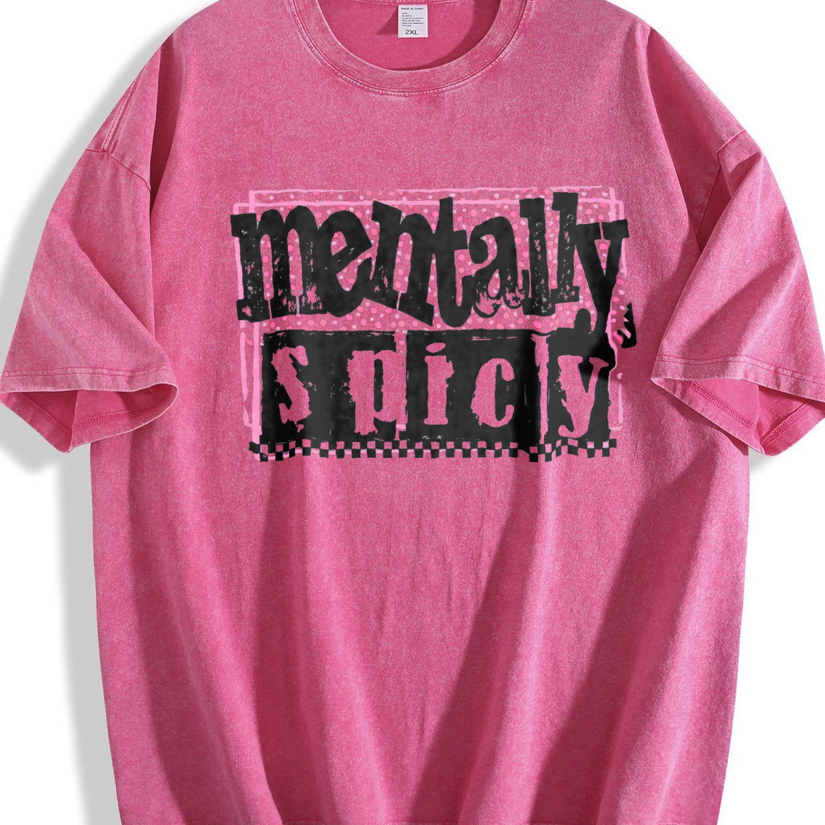 Mentally Spicy Snarky Vintage Washed T-Shirt product image 7