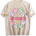 My Students Are My Valentines Vintage Washed T-Shirt product image 1