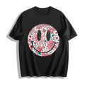 Floral Happy Face Cotton T-Shirt product image 1