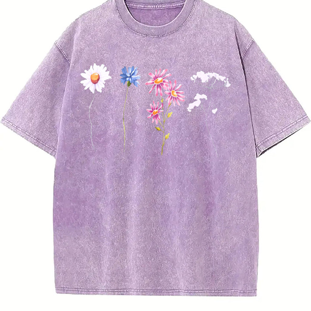 Wildflowers 90s Vintage Washed T-Shirt product image 6