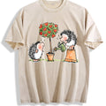 Hedgehog & Hearts - With Love Vintage Washed T-Shirt product image 1