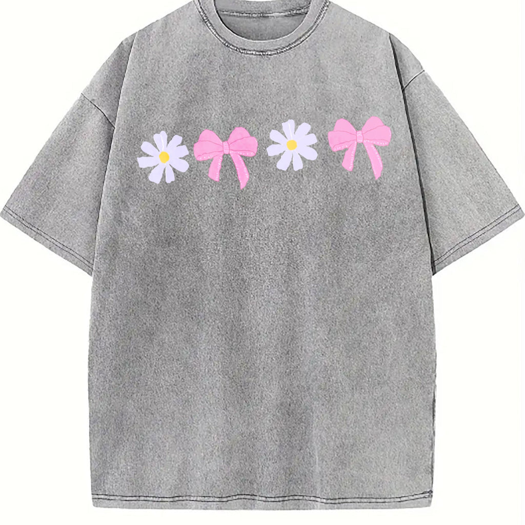 Daisy Bow Vintage Washed T-Shirt product image 5