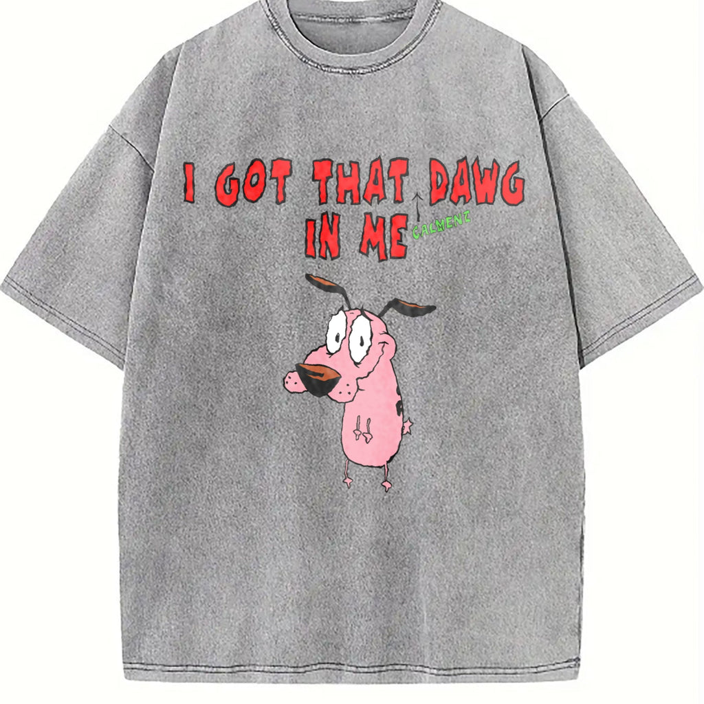 I Got That Dawg In Me Womensweater Vintage Washed T-Shirt product image 4