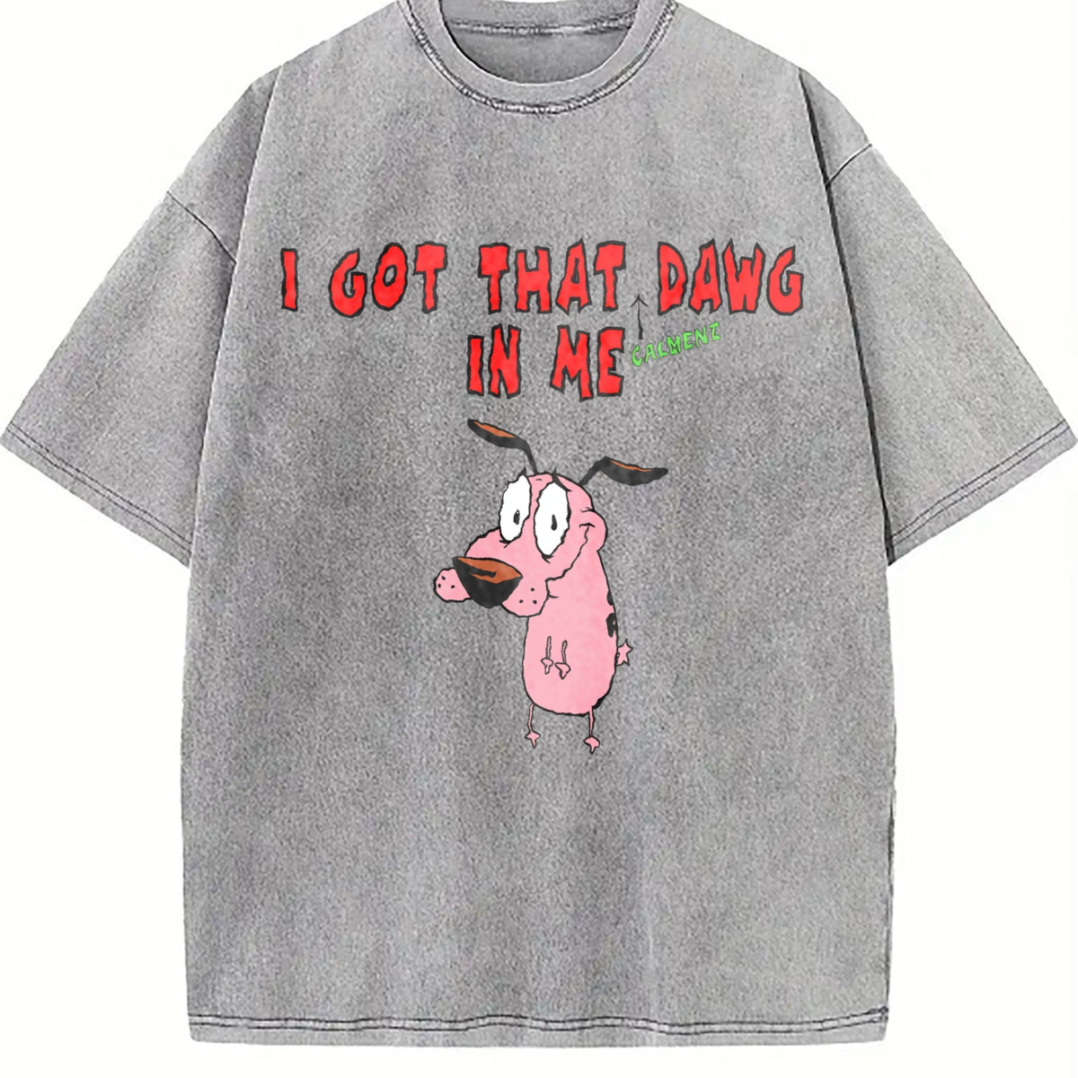 I Got That Dawg In Me Womensweater Vintage Washed T-Shirt product image 4