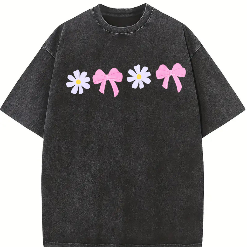Daisy Bow Vintage Washed T-Shirt product image 2