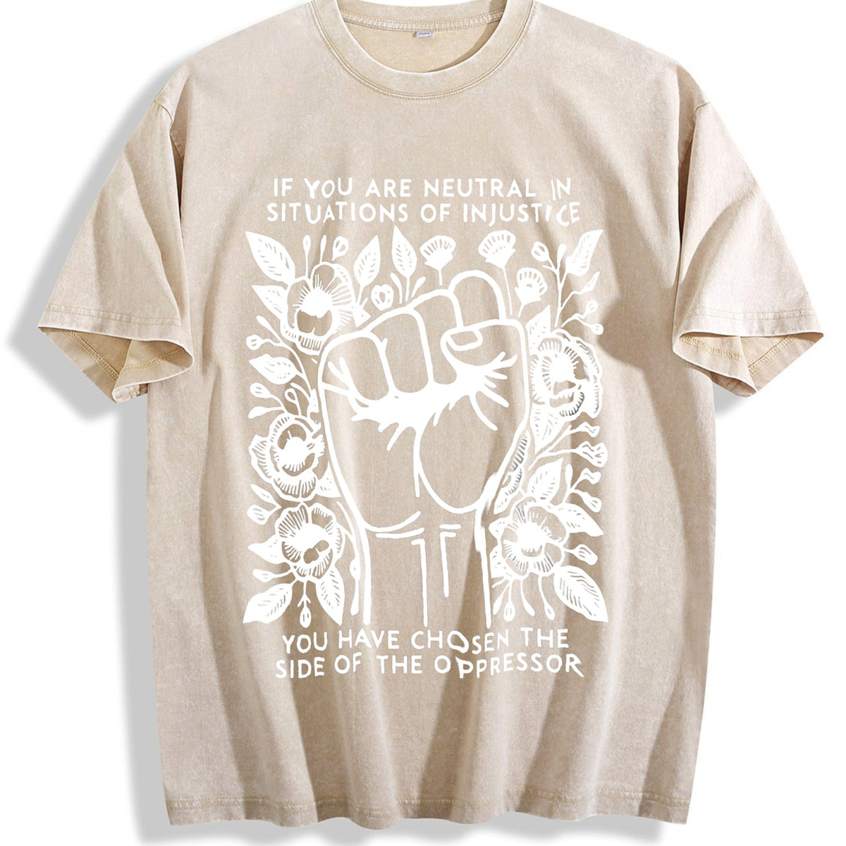 Feminist Rights Summer Vintage Washed T-Shirt product image 1