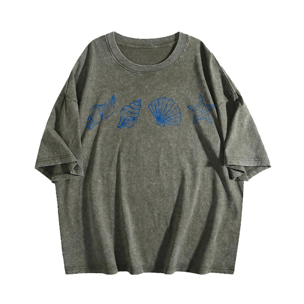 Seashells Vintage Washed T-Shirt product image 4
