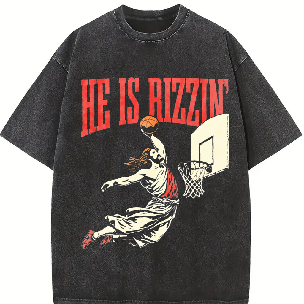 Hip-hop Vintage Washed T-Shirt product image 2