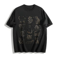 90s Tattoo Cat Cotton T-Shirt product image 1