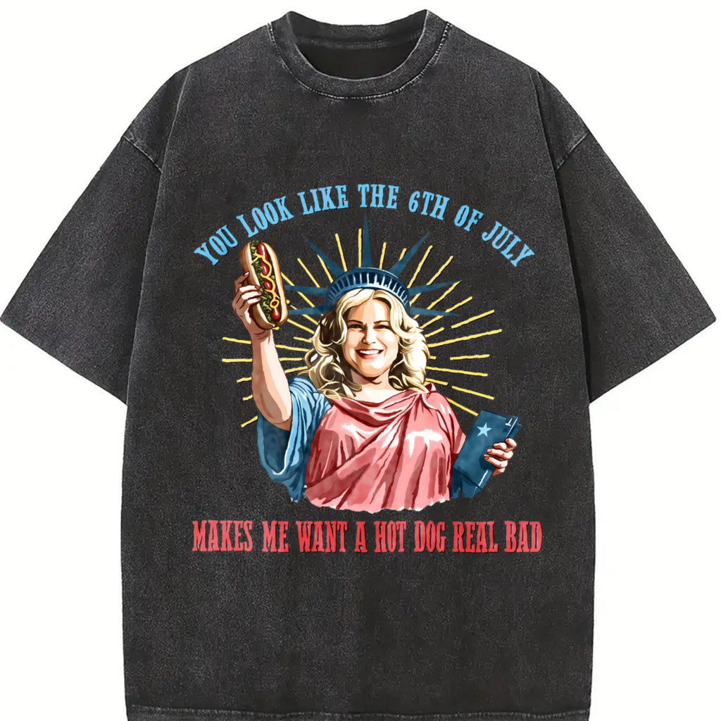 You Like The 4th Of July Makes Me Want A Hot Dog Real product image 2