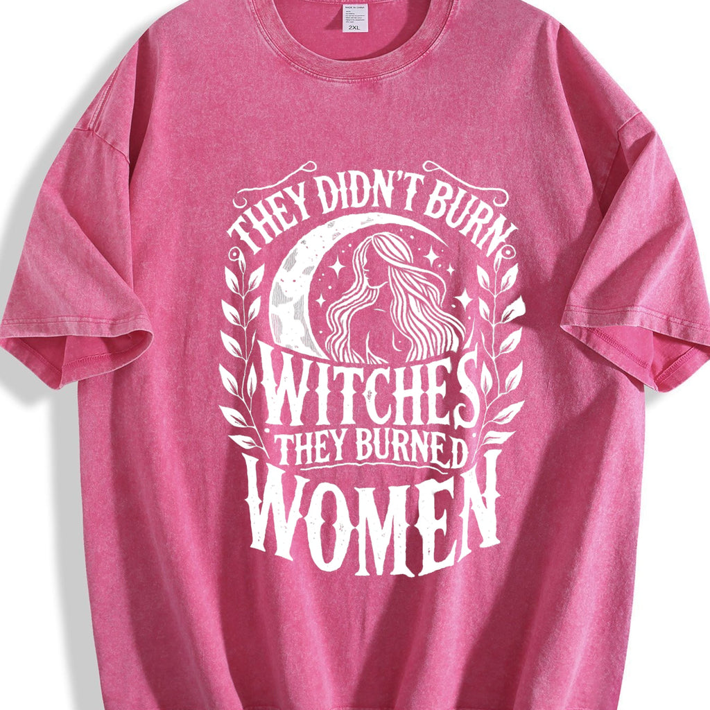 They Didn't Burn Witches Vintage Washed T-Shirt product image 5