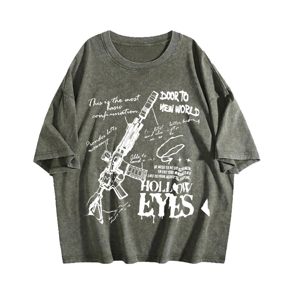 Edgy Punk Gun-themed - Dark Text For Music Festivals product image 4