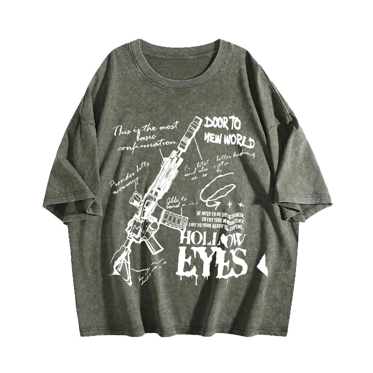 Edgy Punk Gun-themed - Dark Text For Music Festivals product image 4