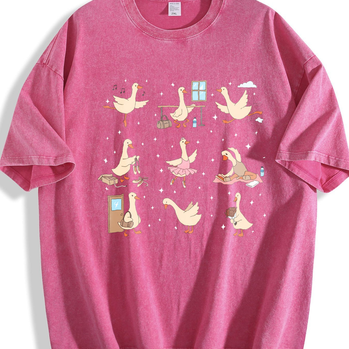 Silly Goose Ballet Vintage Washed T-Shirt product image 5