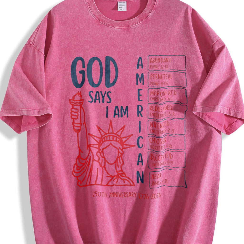 Christian Bible Verse 250 Years Vintage Washed T-Shirt product image 5