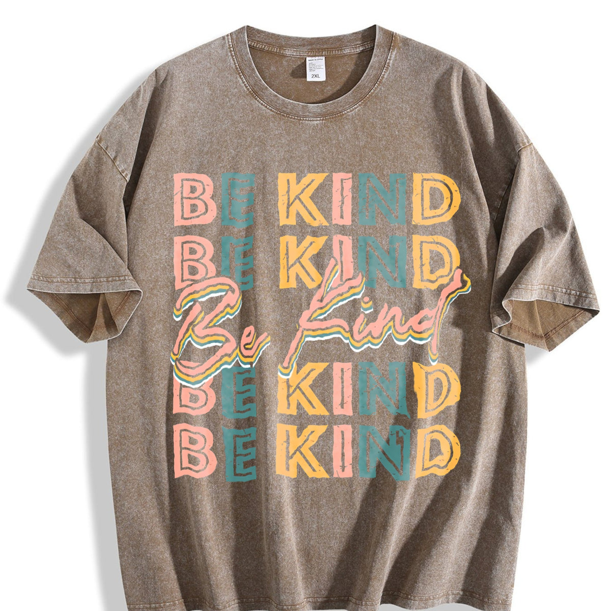 80s Inspired 'be Kind' With Vibrant Colors Turquoise product image 3