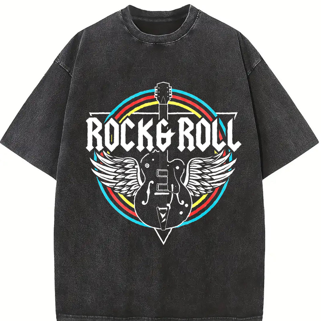 Round Rock Band Vintage Washed T-Shirt product image 2