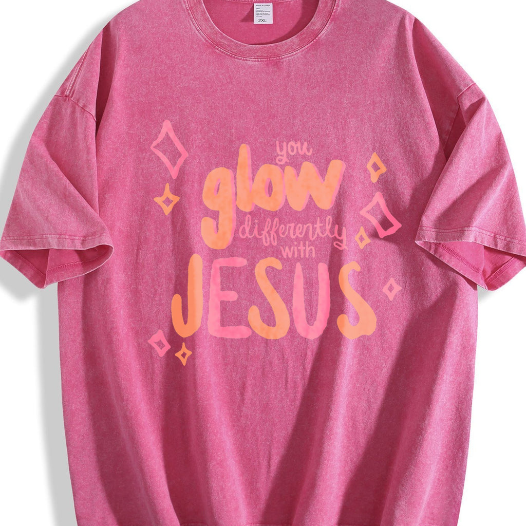 Inspirational Bible Verse With Walk Vintage Washed T-Shirt product image 5
