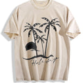 Beach Short-sleeved Sunset Summer Vintage Washed T-Shirt product image 1