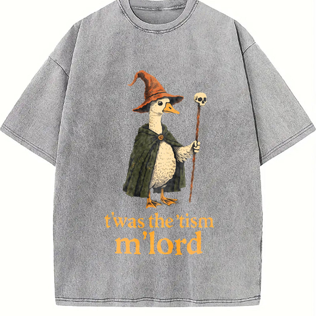 Funny Meme Twas The Tism M Lord Silly Goose T Vintage product image 4