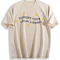 Support Your Local Library Vintage Washed T-Shirt product image 1
