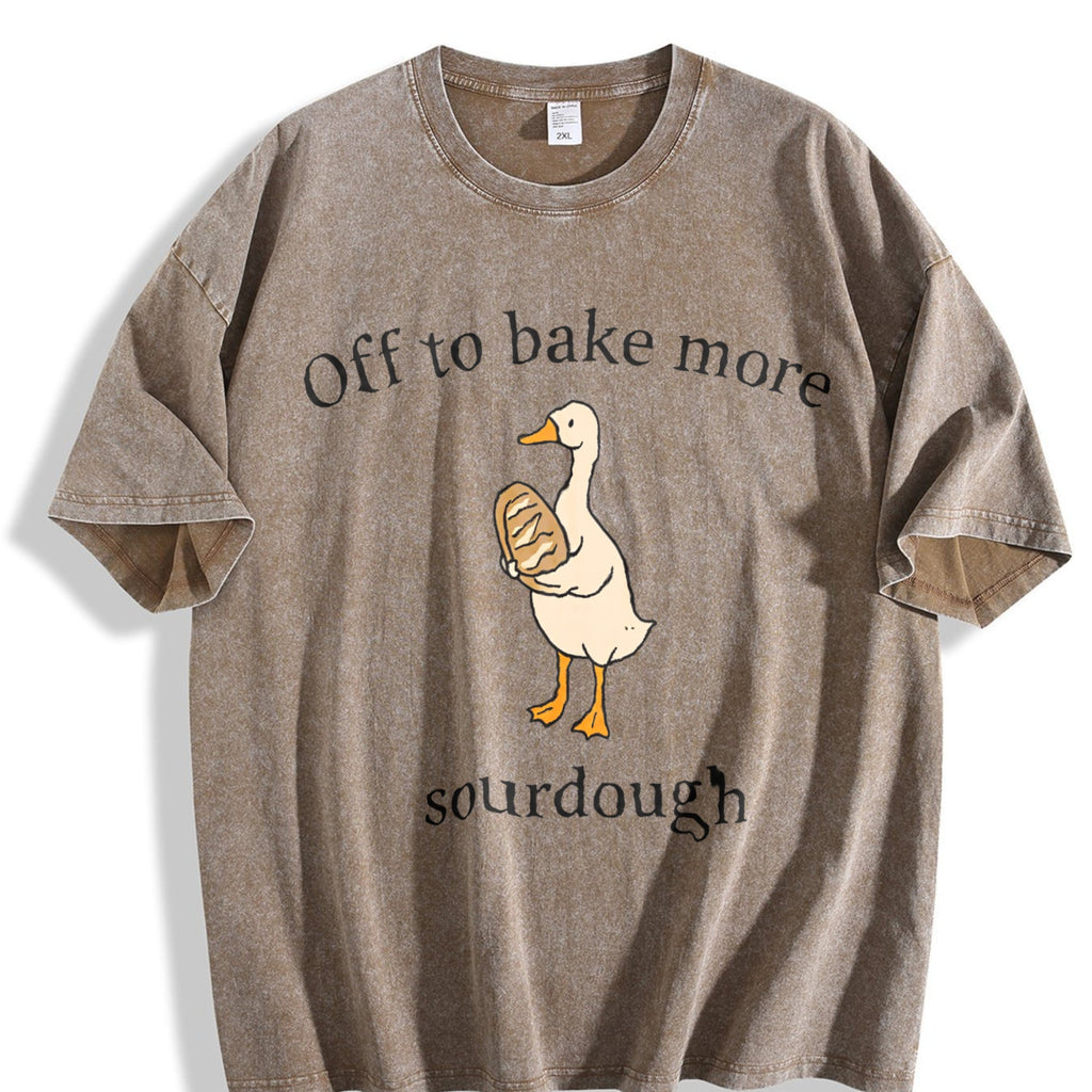 Sourdough Bread Vintage Washed T-Shirt product image 3
