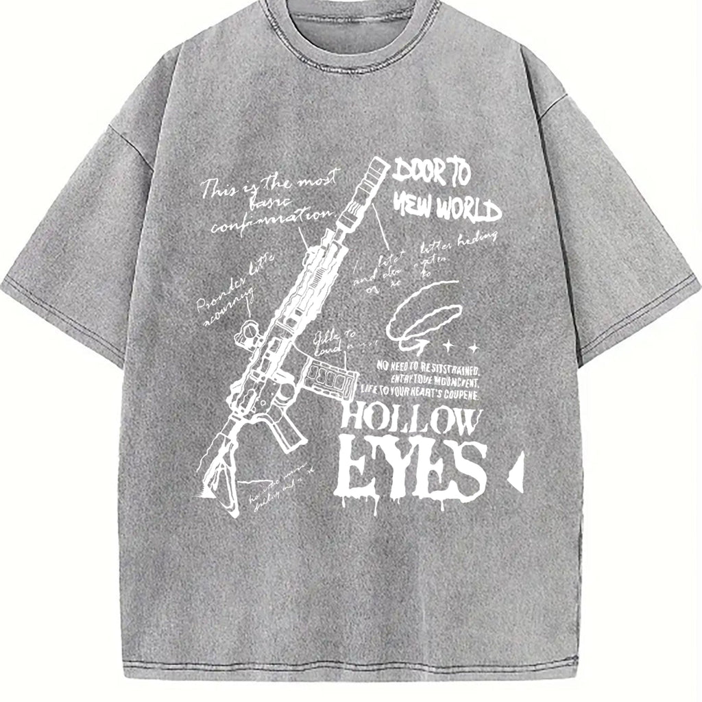 Edgy Punk Gun-themed - Dark Text For Music Festivals product image 5