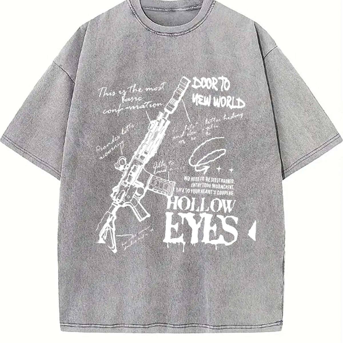 Edgy Punk Gun-themed - Dark Text For Music Festivals product image 5