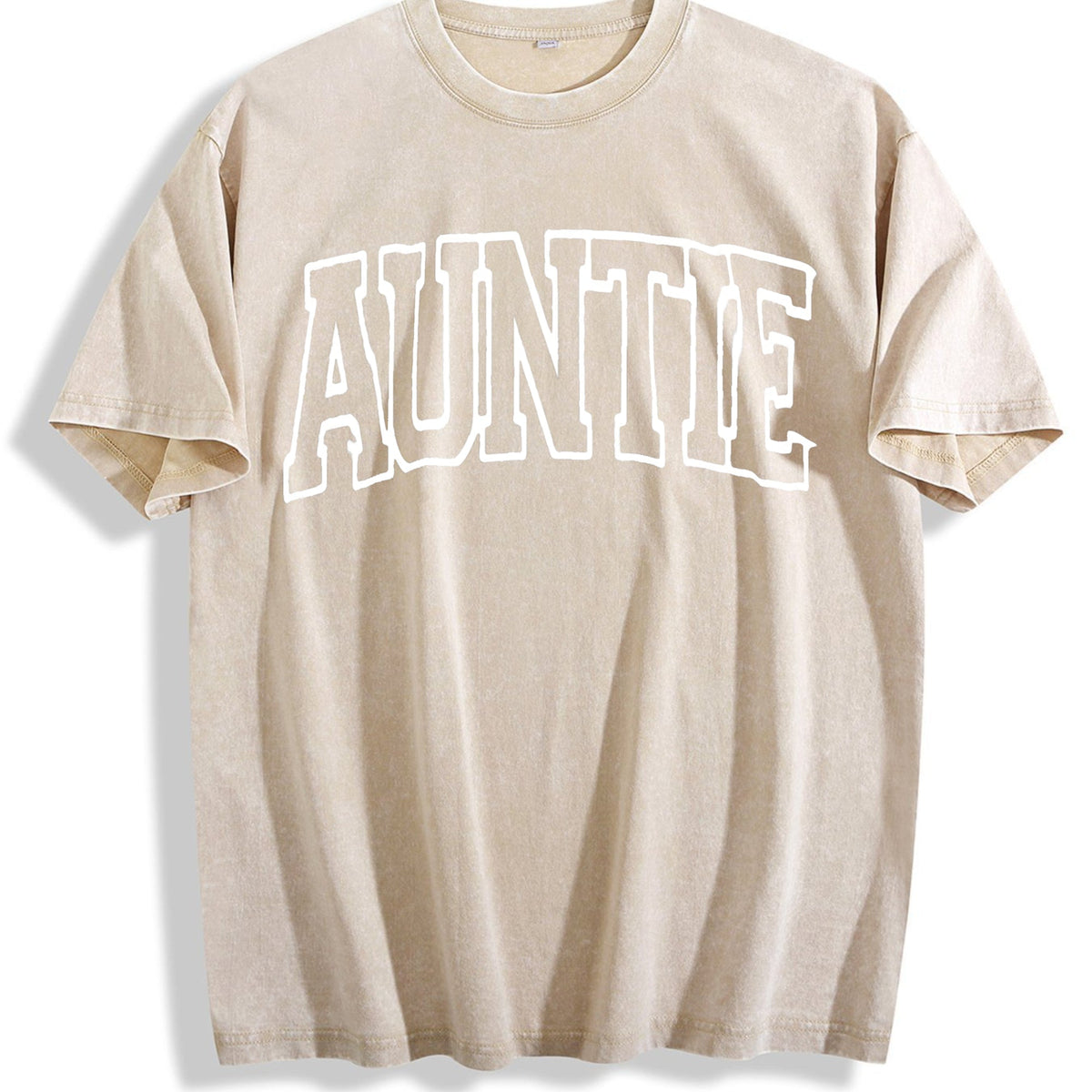Auntie Collegiate Lettering Vintage Washed T-Shirt product image 1