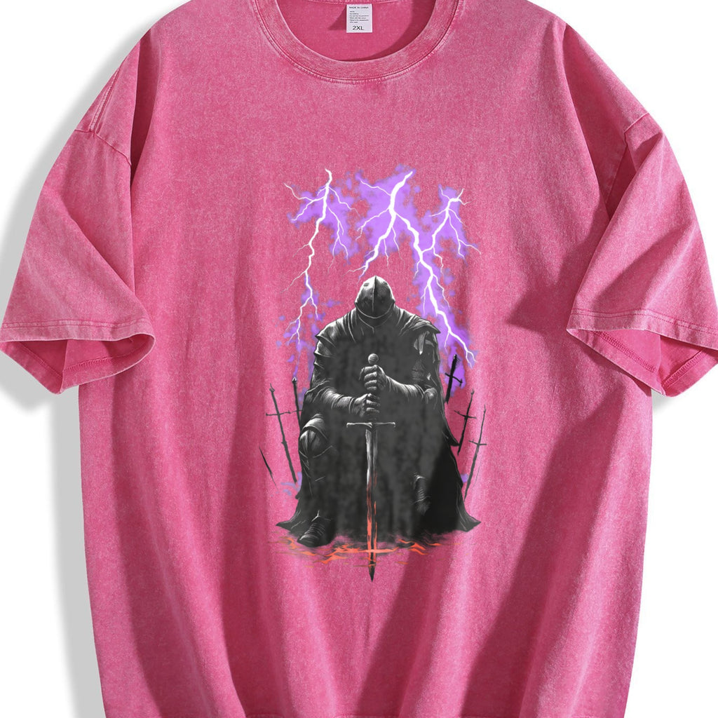 Medieval Knight Dark Fantasy Lightning Warrior Gothic product image 7