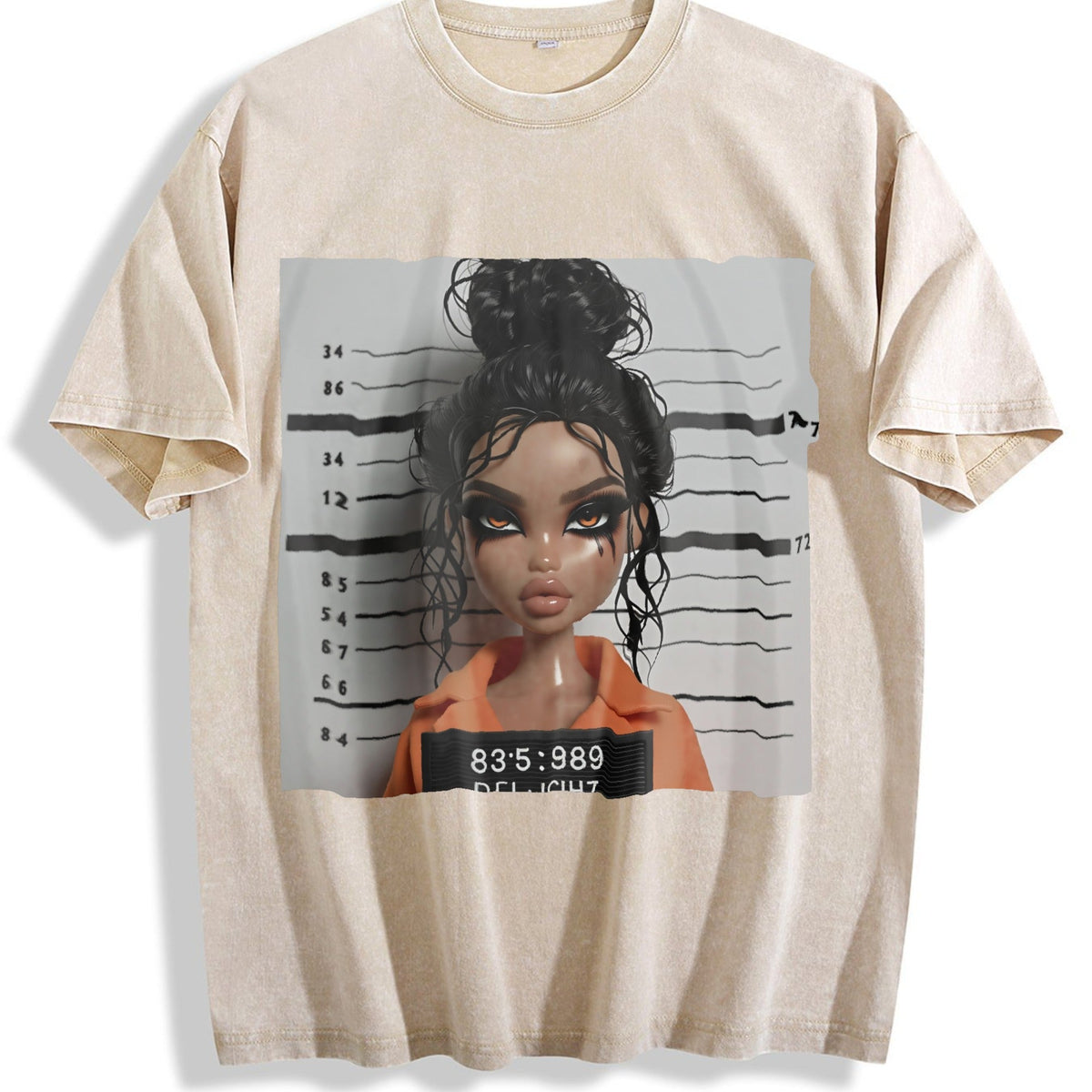 A Unique Doll Vintage Washed T-Shirt product image 1