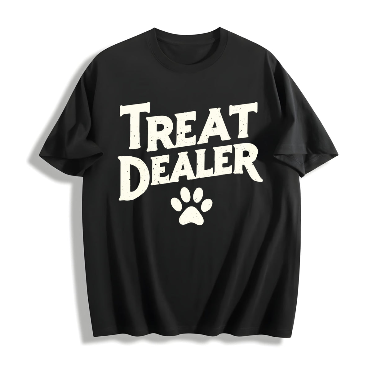 Treat Dealer - Funny Dog Lover Cotton T-Shirt product image 1
