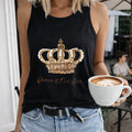 Queen Of Everything Letters & Crowns Women's Tank Top