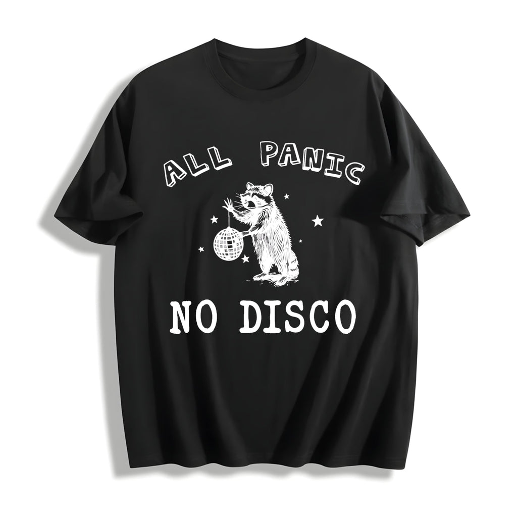 All Panic No Disco Cotton T-Shirt product image 1