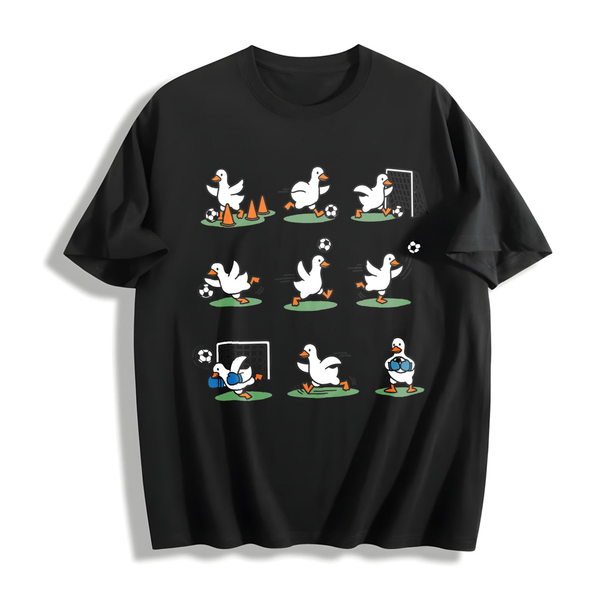 Funny Goose Soccer Cotton T-Shirt product image 1