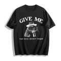 Give Me Your Social Capybara Cotton T-Shirt product image 1