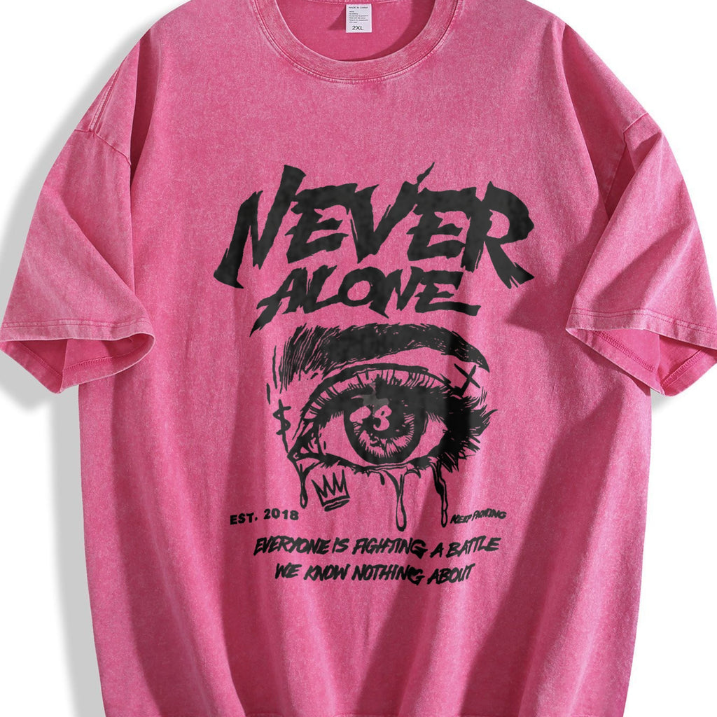 Never Alone Money Eye Symbol Dollar Sign Eyes Vintage product image 7