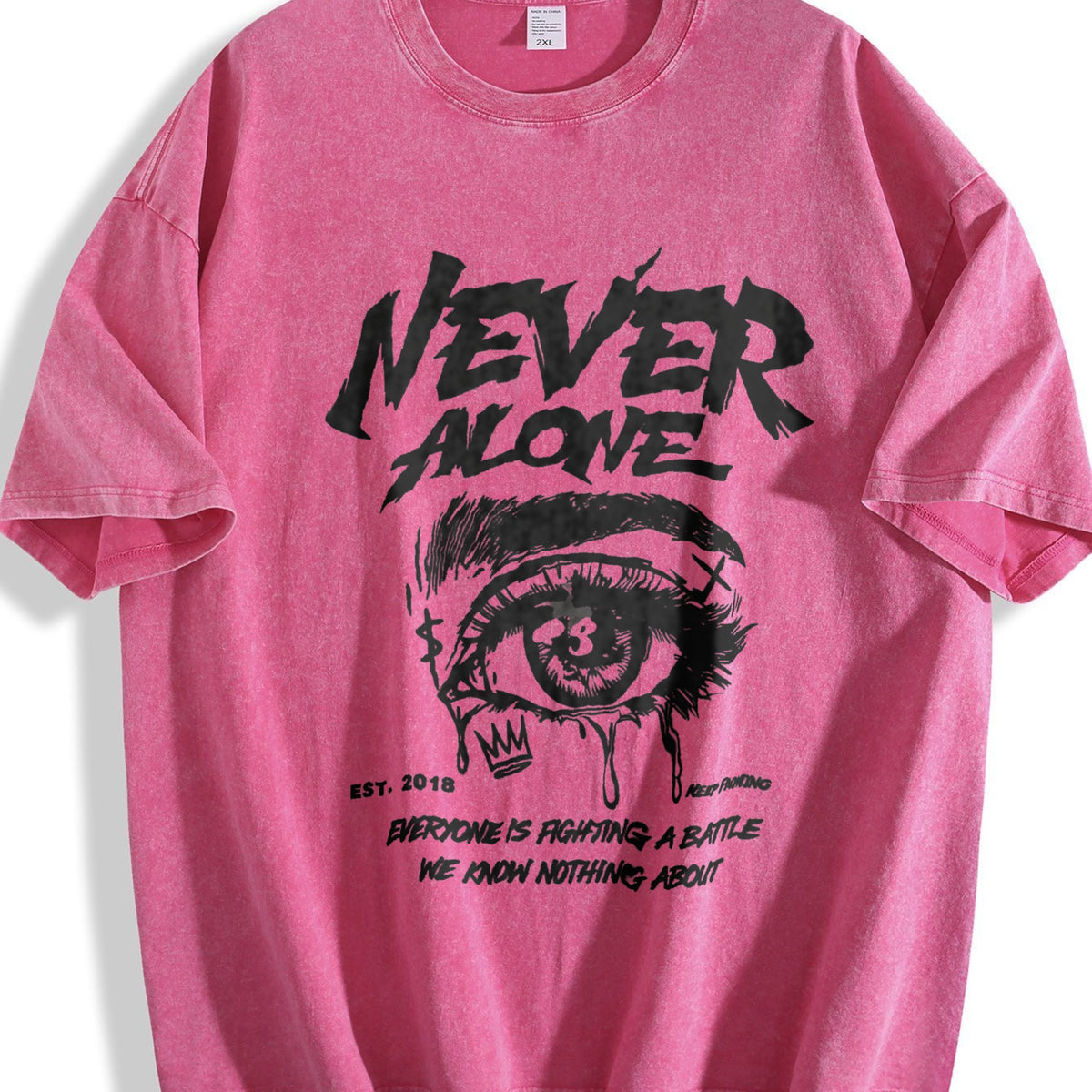 Never Alone Money Eye Symbol Dollar Sign Eyes Vintage product image 7