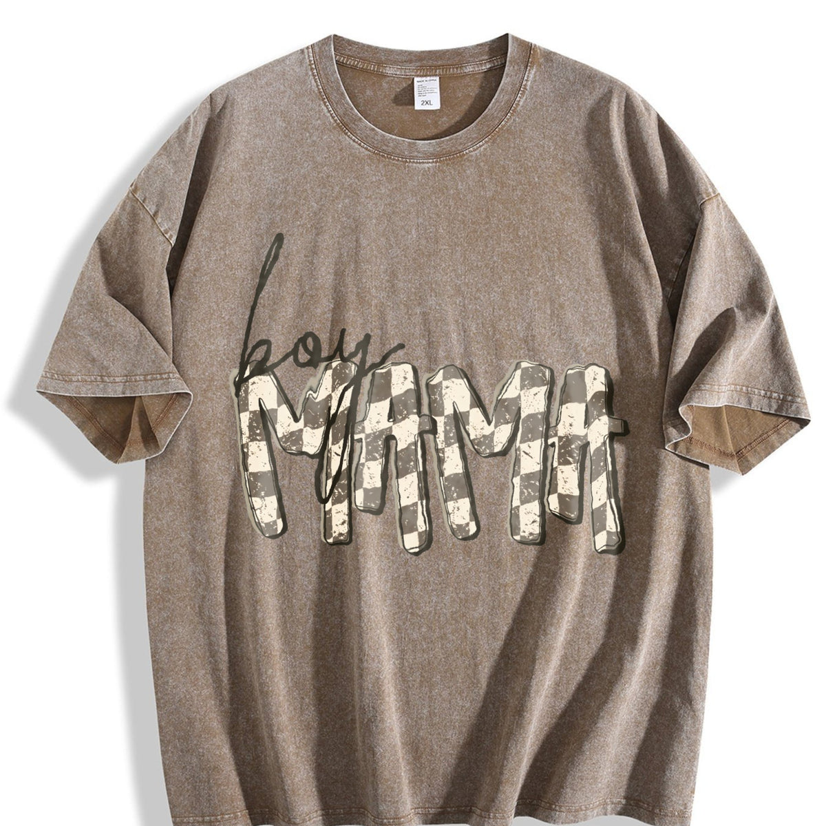 Boy Mama Vintage Washed T-Shirt product image 3