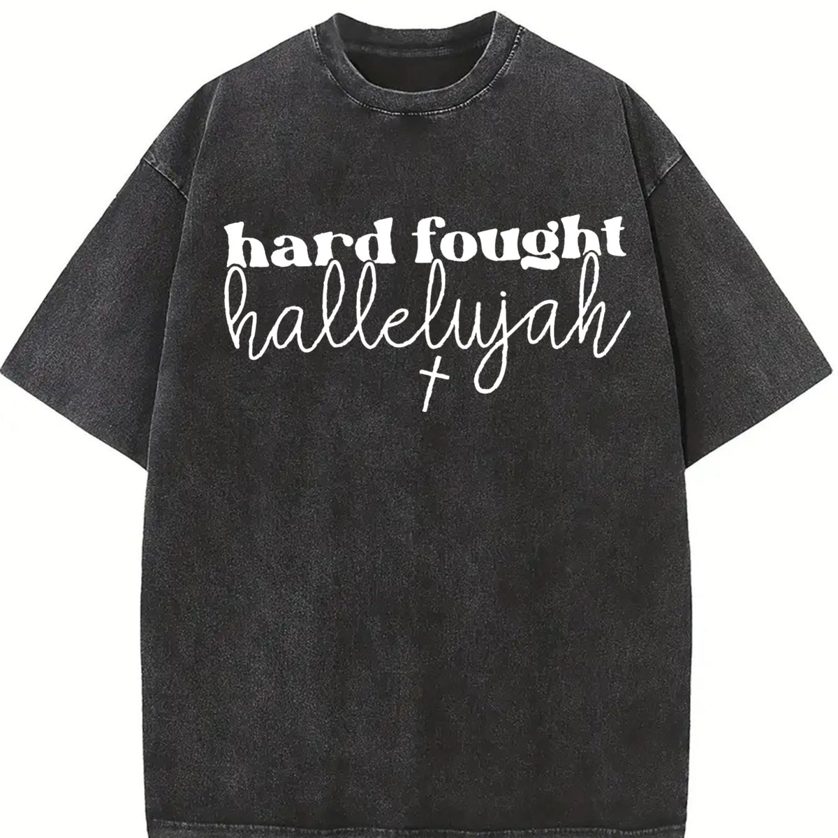 Christian Prayer 1xl-5xl - Coral Pink With White Faith product image 2