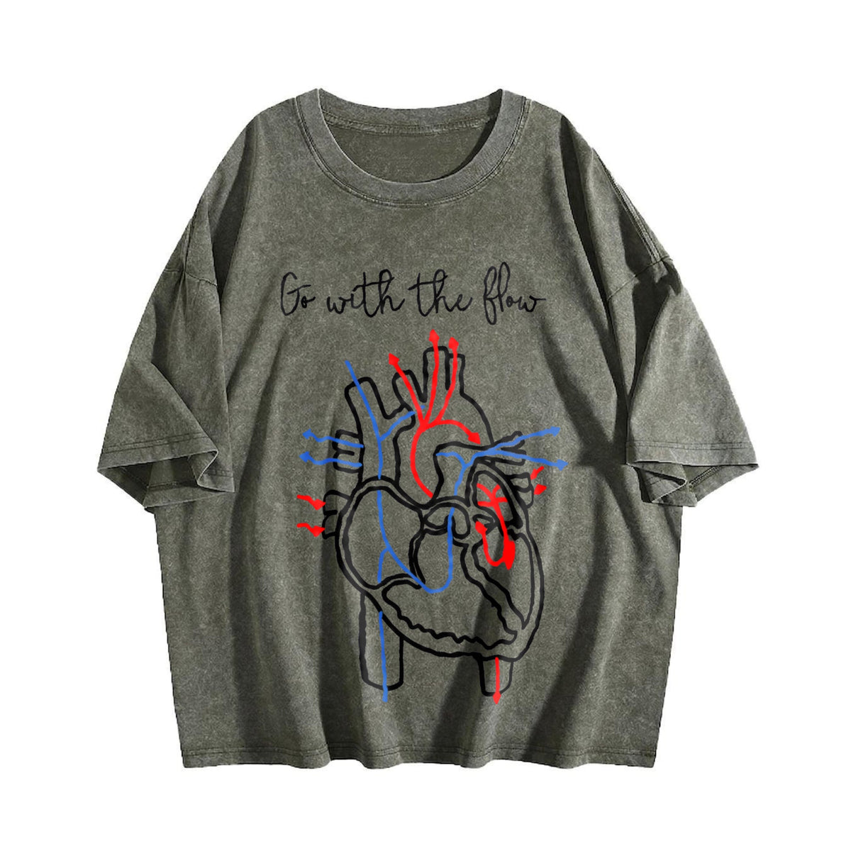 Summer : Simple Letter And Peace Heart One-piece Vintage product image 4