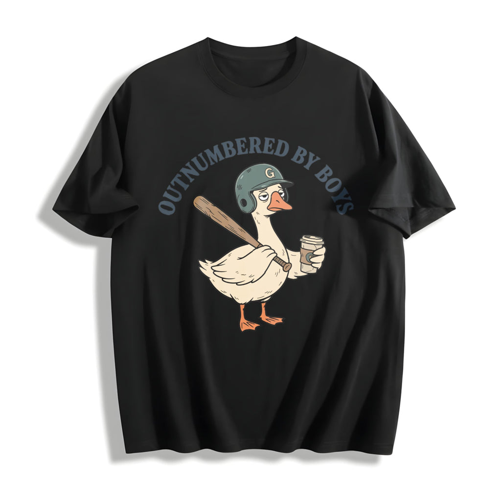 Funny Boy Mom Cotton T-Shirt product image 1