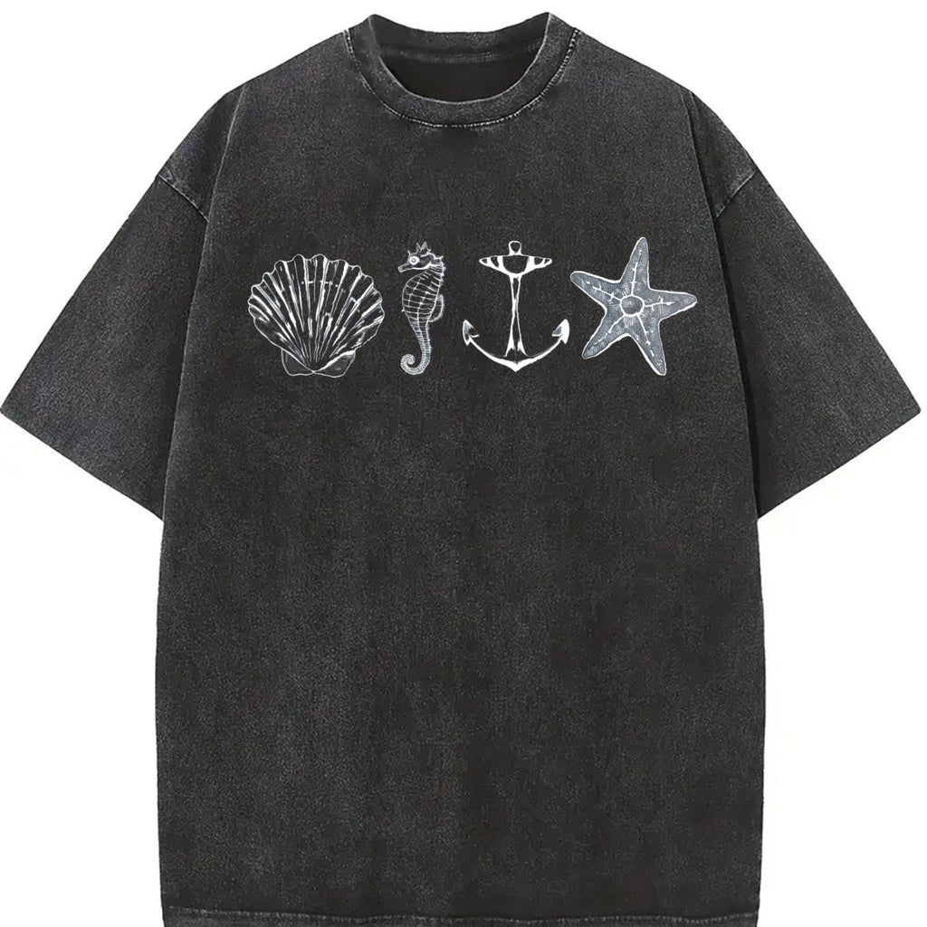 Ocean Sail 90s Vintage Washed T-Shirt product image 2