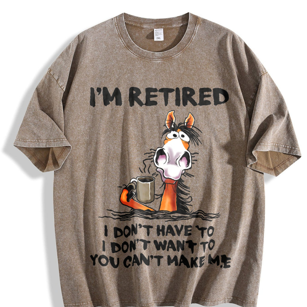 Ladies' Summer With Cartoon Coffee Donkey Retired Vintage product image 3