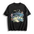 Marine Biology Ocean Sharks Illustration Boxy - - - Sea product image 1